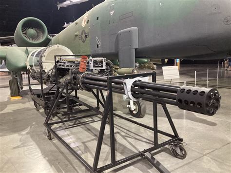 The A-10 Warthog's gun system is a key component of its design.