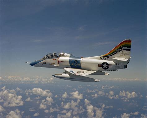 A-4 Skyhawk on display