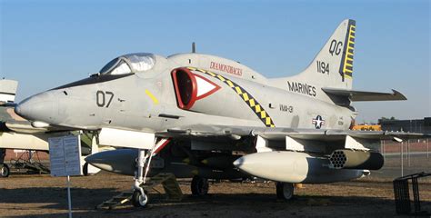 A-4 Skyhawk preserved examples