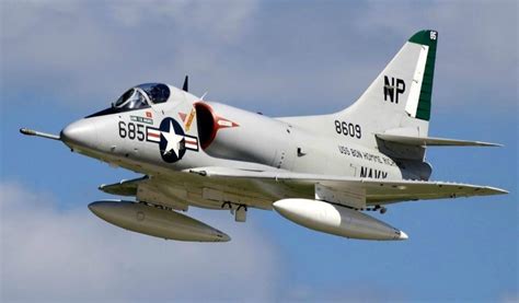 A-4 Skyhawk in flight