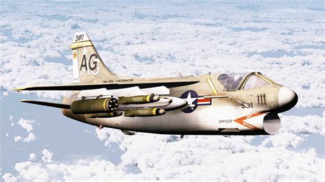 A-7 Corsair II development photos