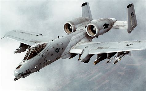 An A-10 Thunderbolt II in combat