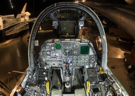 A-10 Warthog cockpit during the day