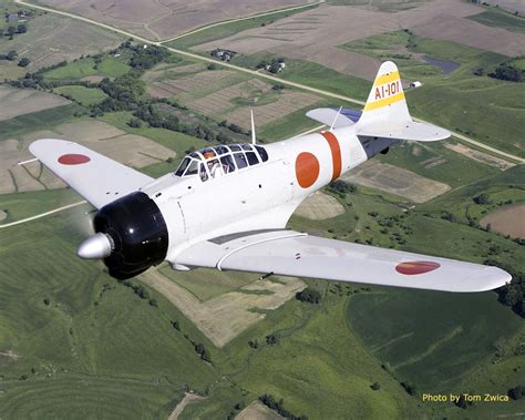 Mitsubishi A6M Zero on the ground