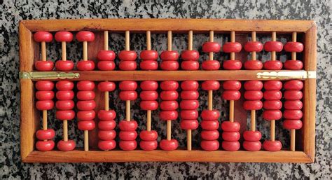 Ancient Abacus Beads