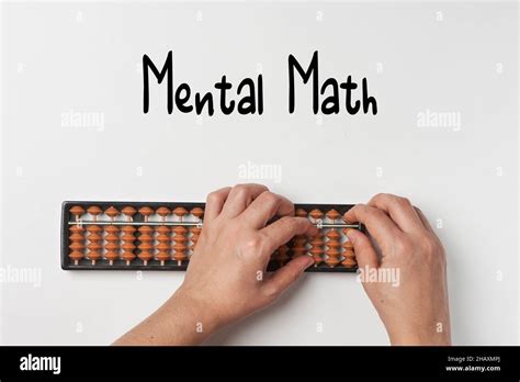 Abacus for mental math training