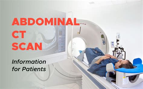 Abdomen scan procedure