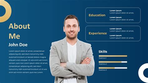 About Me Presentation Template