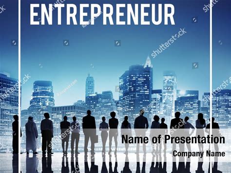 Entrepreneur About Me Template Design