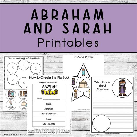 Abraham and Sarah Bible Games for Kids