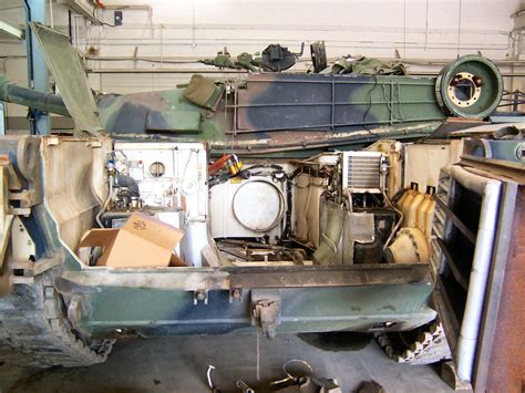 Abrams Tank Engine Compartment