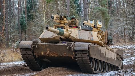 Destroyed Abrams Tank in Ukraine Conflict