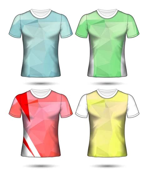 An abstract design tee template