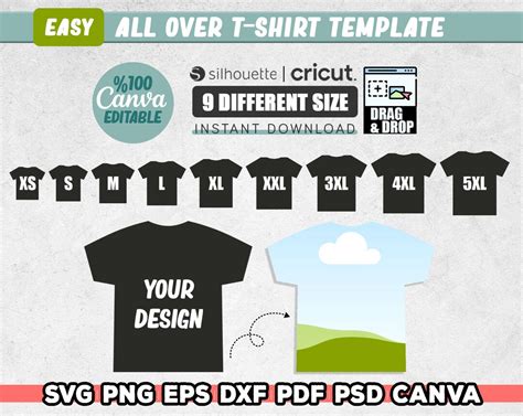 An abstract design tee template