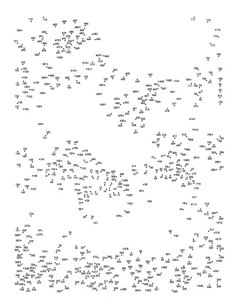 Abstract Dot to Dot Printables