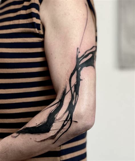 Abstract-inspired tattoos