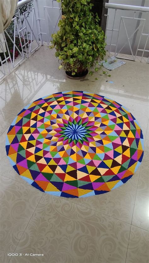 Abstract Rangoli Design