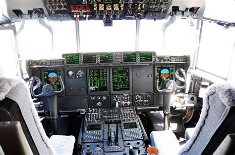 AC-130 cockpit