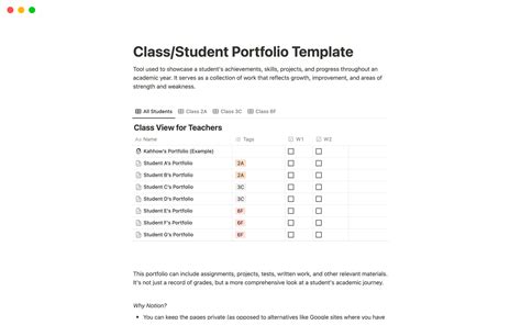 Academic portfolio template