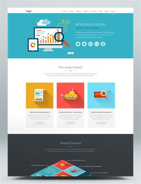 Accelerate Responsive Landing Page Template