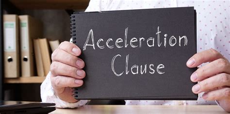 Acceleration Clause