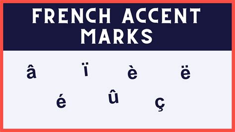 Tips for Learning Accent Marks