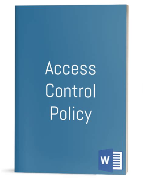 Access Control Policy Template