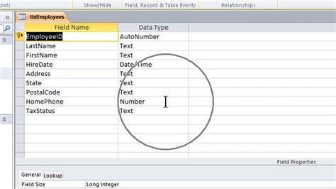 Access Data Types