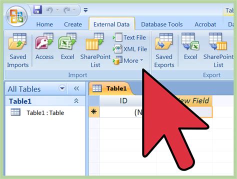 Access Excel Import Methods