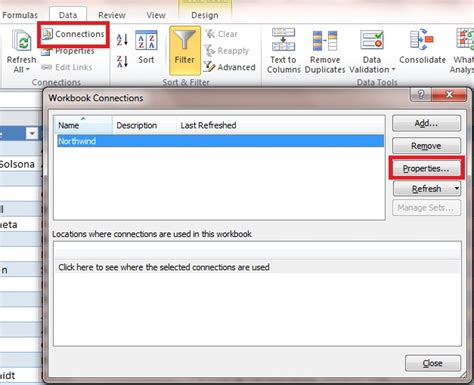 Access to Excel Connection Methods