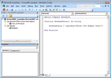 Access VBA Optimization