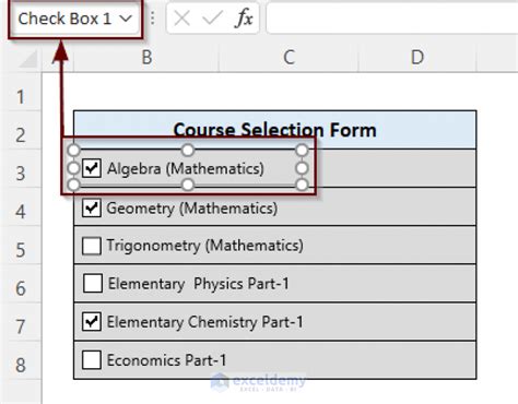 Access VBA Checkbox Values