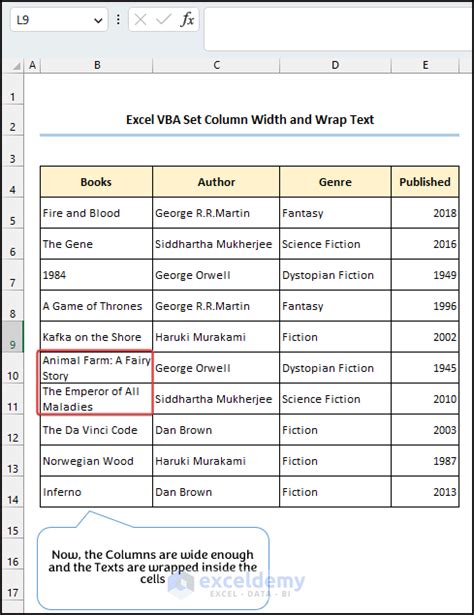 Adjusting column widths in Access VBA