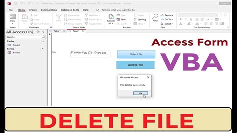 Access VBA Forms