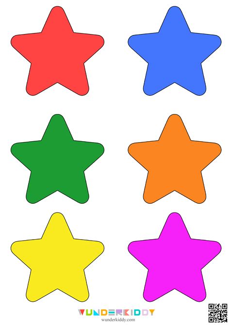 How to access high-quality, free printable 5-pointed star templates