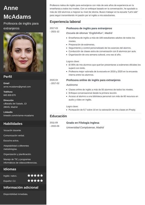 Acción inmediata para mejorar tu CV en español