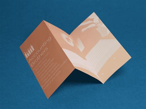 Accordion Fold Brochure Template Marketing