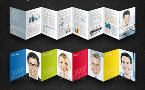 Accordion Fold Brochure Template Software