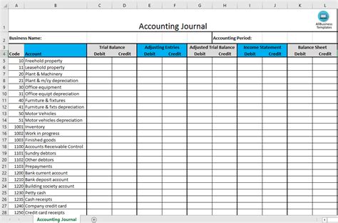 Accounting Template