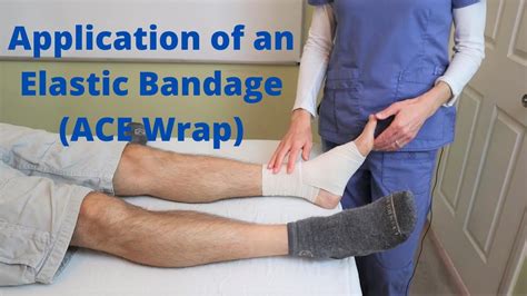 Description of Ace bandage usage