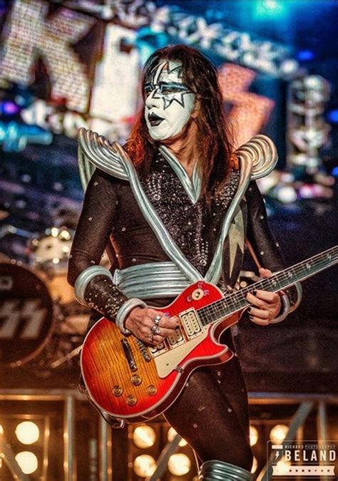 Ace Frehley's iconic makeup look