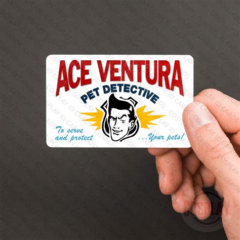 Ace Ventura ID Card Template Example 6