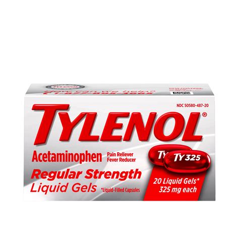 Acetaminophen gel