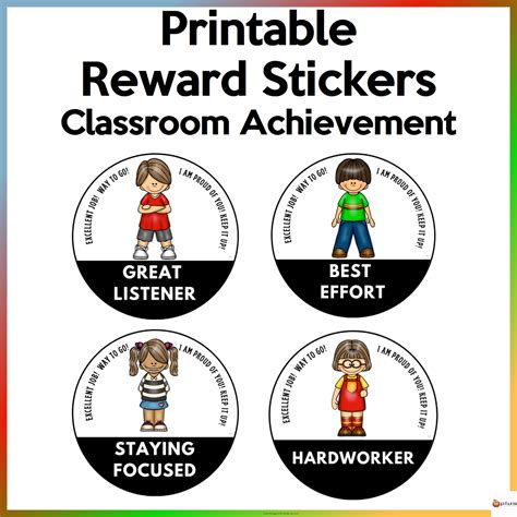 Achievement Printables