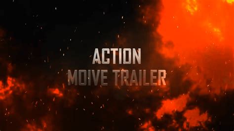 Action Movie Trailer Template Example 3