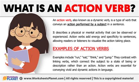 Action Verbs Example