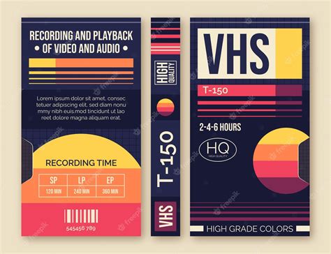 Action VHS template