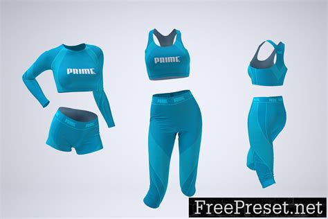 Activewear Mockup Template