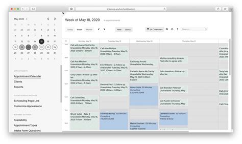 Acuity Scheduling Template 4