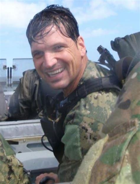 Adam Brown in his Navy SEAL uniform